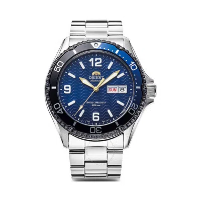 Orient Sports Automatic Blue Dial Men's Watch Ra-aa0822l19b In Multi