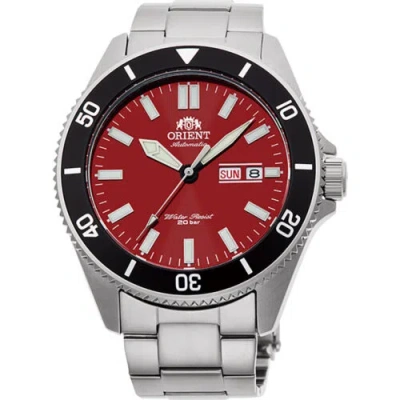 Pre-owned Orient Sports Diver Red Dial Automatic Ra-aa0915r19b 200m Men's Watch
