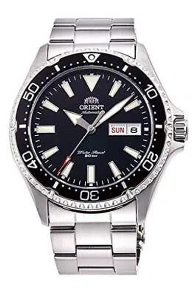 Pre-owned Orient Sports Rn-aa0001b Automatic Mechanical Diver Watch Stainless Steel