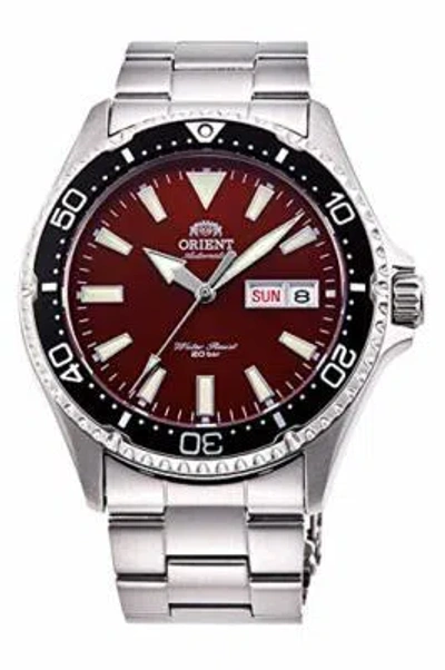 Pre-owned Orient Sports Rn-aa0003r Automatic Mechanical Diver Watch From Japan