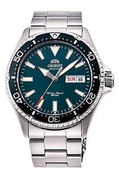 Pre-owned Orient Sports Rn-aa0808e Mechanical Automatic Men's Watch Stainless Steel Band