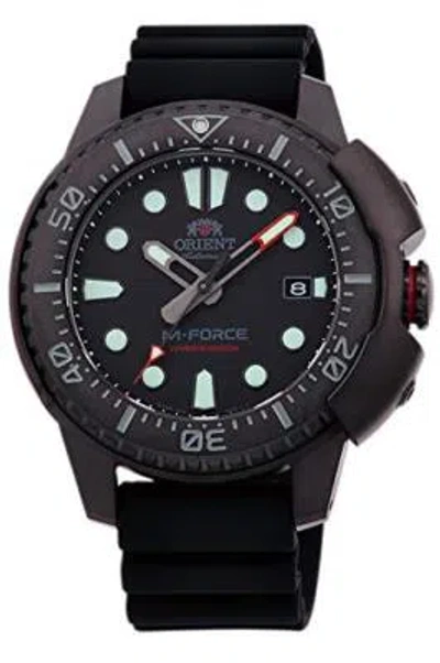 Pre-owned Orient Sports Rn-ac0l03b M-force Diver Mechanical Watch 70th Anniversary Limited