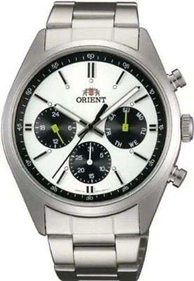 Pre-owned Orient Standard Neo 70's Wv0011uz Panda Quartz Men's Watch