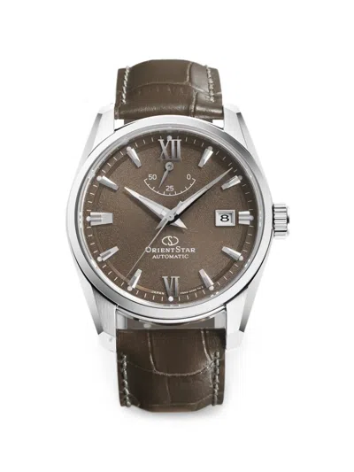 Orient 오리엔트 스타 38mm 시계 In Brown