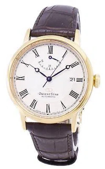 Pre-owned Orient Star Automatic Power Reserve Japan Made Re-au0001s00b Men's Watch
