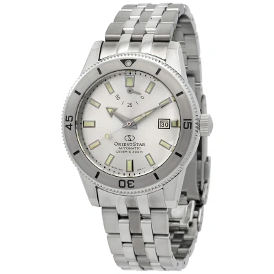 Orient Star Automatic Silver Dial Men's Watch Re-au0502s00b In Metallic