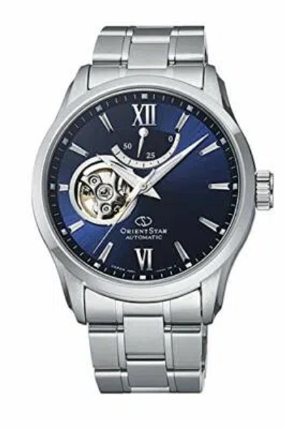 Pre-owned Orient Star Contemporary Semi Skeleton Rk-at0002l Men's Watch 2018