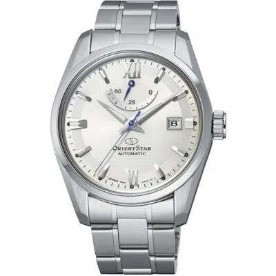 Pre-owned Orient Star Contemporary Standard Rk-au0006s Men's Watch White Dial 2018