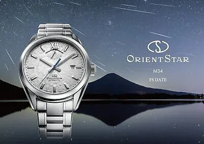 Pre-owned Orient Star M34 F8 Date White Rk-bx0001s 200 Limited Japan 2024 Men's Watch