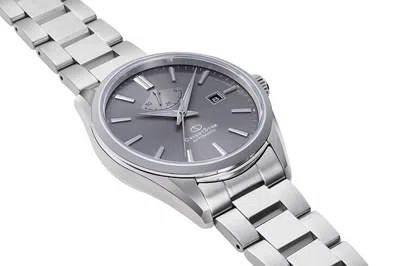 Pre-owned Orient Star Orientstar: Basic Date Automatic Watch Gray Dial Sapphire Crystal Au0404n