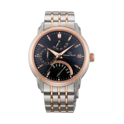 Pre-owned Orient Star Retrograde Power Reserve Blue Dial Sapphire De00004d Made In Japan