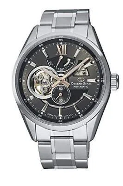 Pre-owned Orient Star Rk-av0005n Mechanical 24 Jewels Automatic Watch Modern Skeleton
