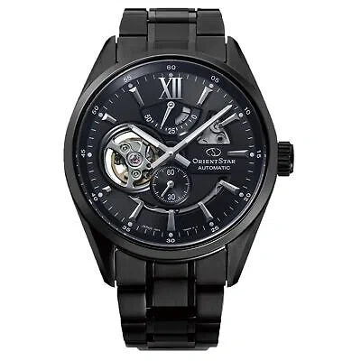 Pre-owned Orient Star Rk-av0126b Limited 24 Jewels Automatic Mechanical Skeleton Watch