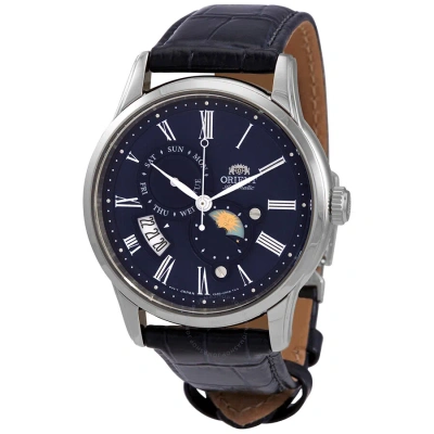 Orient Sun And Moon Automatic Blue Dial Men's Watch Ra-ak0011d10b