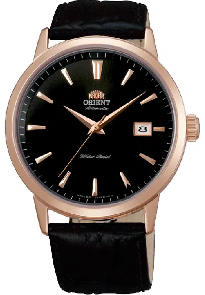 Pre-owned Orient Symphony Automatic Dress Watch With Black Dial, Er27002b Made In Japan