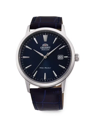 Orient 심포니 Iii 41mm 시계 In Blue