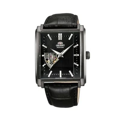 Pre-owned Orient Tank Producer Watch Automatic Semi Skeleton Black Dial Dbad001b