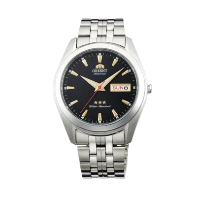 Pre-owned Orient Tristar Automatic Luminous Hands Ab0d003b Black Dial Made In Japan