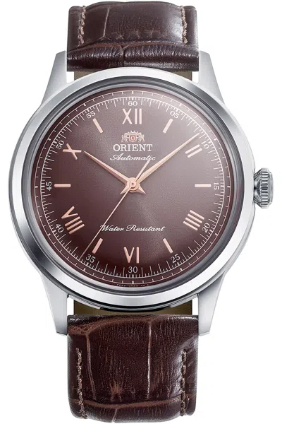 Orient Unisex Classic Bambino 38mm Automatic Watch In Silver