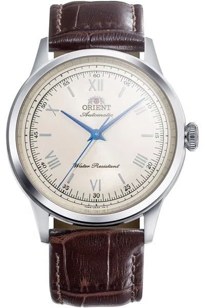 Orient Unisex Classic Bambino 38mm Automatic Watch In Silver
