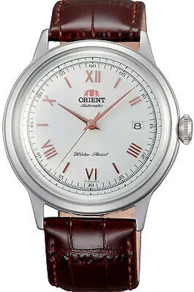 Pre-owned Orient Watch - Ac00008w For Male Light Grey In Stainless Steel