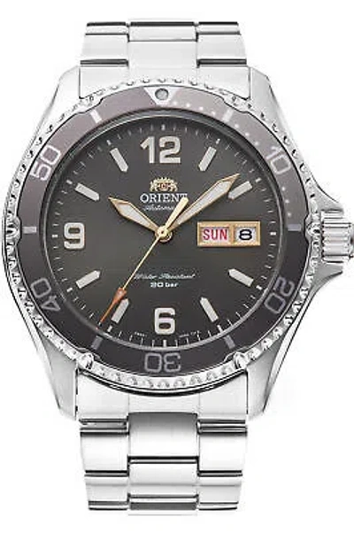 Pre-owned Orient Watch - Ra-aa0819n For Male Iron Grey In Stainless Steel