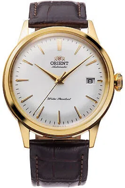 Pre-owned Orient Watch - Ra-ac0m01s For Male Antique White In Stainless Steel