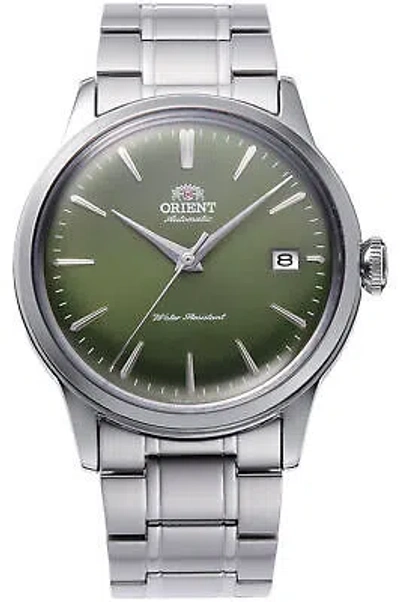 Pre-owned Orient Watch - Ra-ac0m09e For Male In Stainless Steel