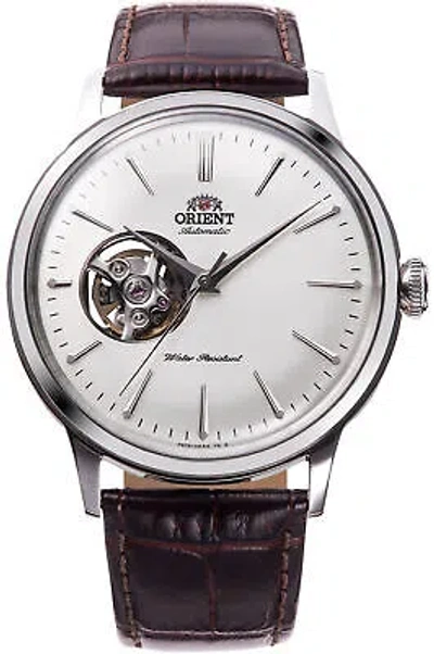 Pre-owned Orient Watch - Ra-ag0002s For Male Light Grey In Stainless Steel