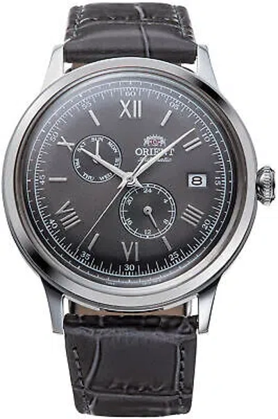 Pre-owned Orient Watch - Ra-ak0704n For Male Iron Grey In Steel