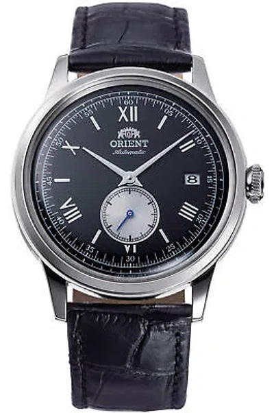 Pre-owned Orient Watch - Ra-ap0101b For Male Black In Stainless Steel