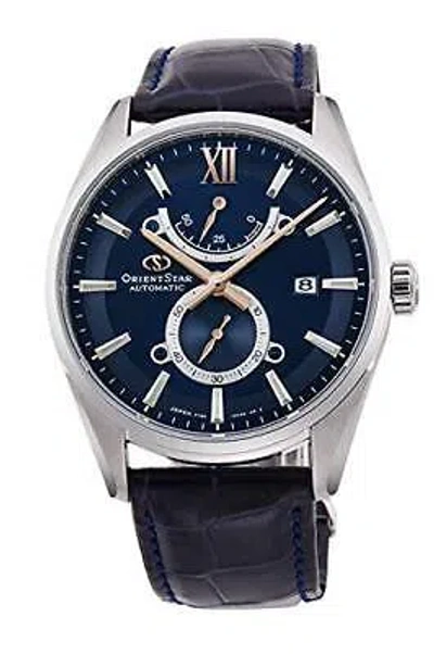 Pre-owned Orient Wristwatch  Star Slim Date Limited Edition Rk-hk0004l Men's In Dial Color - Blue