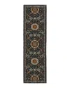Oriental Weavers Aberdeen 006b1 Runner Area Rug, 2'3 X 7'6 In Blue