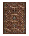 Oriental Weavers Aberdeen 006r1 Area Rug, 3'3 X 5' In Red / Multi