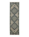 Oriental Weavers Aberdeen 051g1 Runner Area Rug, 2'3 X 7'6 In Blue