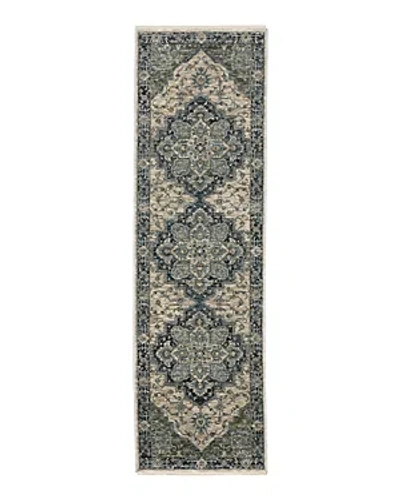 Oriental Weavers Aberdeen 051g1 Runner Area Rug, 2'3 X 7'6 In Blue