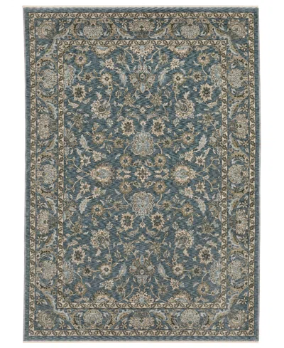 Oriental Weavers Aberdeen 070h1 5'3"x7'6" Area Rug In Blue