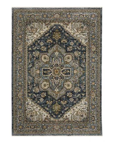 Oriental Weavers Aberdeen 1144q Area Rug, 3'3 X 5' In Blue