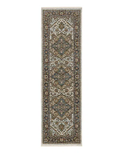 Oriental Weavers Aberdeen 1144w Runner Area Rug, 2'3 X 7'6 In Ivory