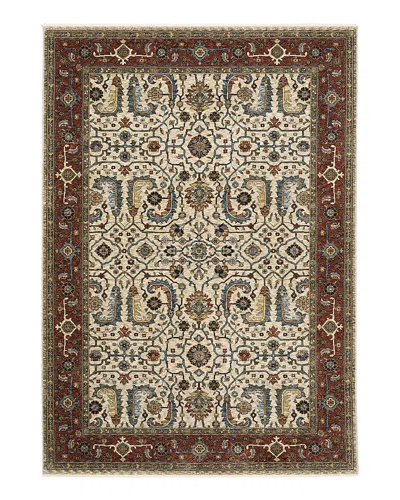 Oriental Weavers Aberdeen 144d1 Area Rug, 7'10 X 10'10 In Ivory