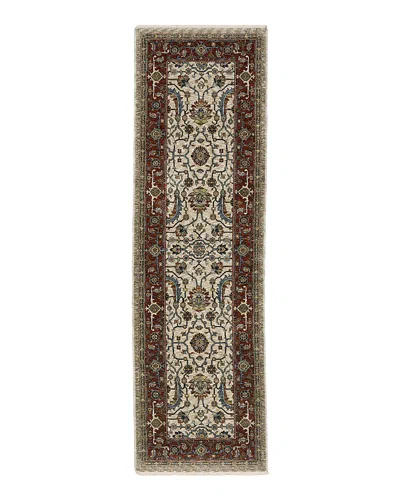 Oriental Weavers Aberdeen 144d1 Runner Area Rug, 2'3 X 7'6 In Ivory