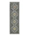 Oriental Weavers Aberdeen 7150b Runner Area Rug, 2'3 X 7'6 In Blue