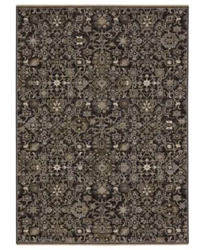 Oriental Weavers Acacia Aca05 Rug Collection In Black