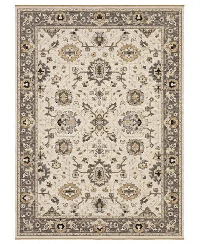 Oriental Weavers Acacia Aca06 2'6"x10' Runner Area Rug In Neutral