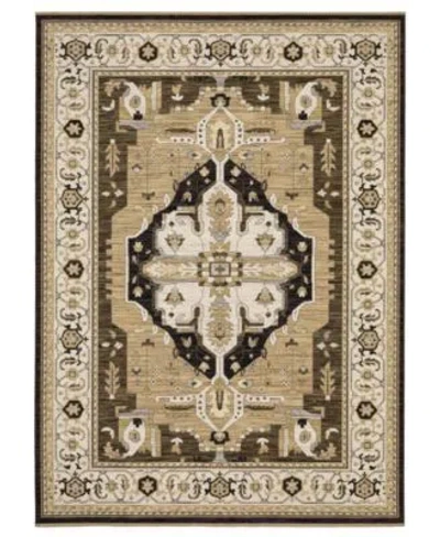 Oriental Weavers Acacia Aca08 Rug Collection In Brown