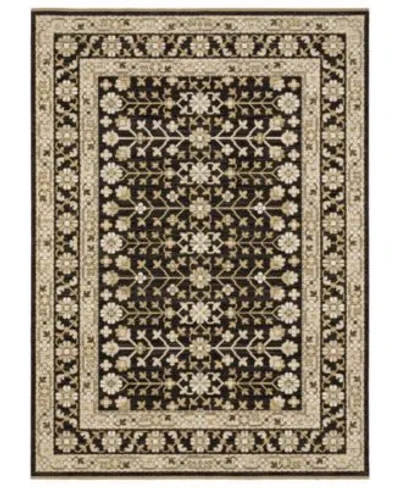 Oriental Weavers Acacia Aca10 Rug Collection In Black