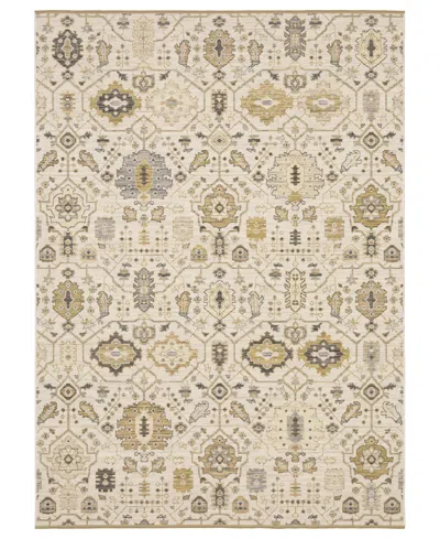 Oriental Weavers Acacia Aca11 2'6"x10' Runner Area Rug In Neutral