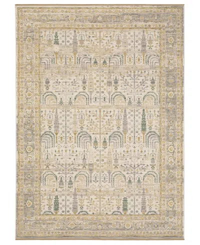 Oriental Weavers Acacia Aca14 2'6"x10' Runner Area Rug In Neutral