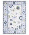 Oriental Weavers Addison Machine Washable Add05 7'6"x9'10" Area Rug In Blue