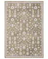 Oriental Weavers Addison Machine Washable Add07 6'7"x9'2" Area Rug In Green